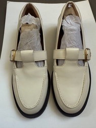 Sam Edelman 白色搭扣樂福鞋