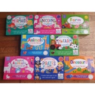 Wipeclean Learning Activity Books Box including Pen for 3-5 Year Old Children