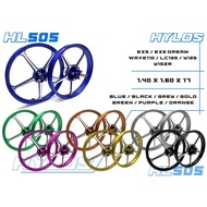 Y15 / Y16 HYLOS FG505 FG 505 1.40/1.60 X17 ( FRONT DISC 4 SCREW LOBANG) SPORT RIM ORI HYLOS