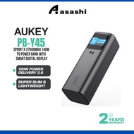 Aukey PB-Y45 Sprint X 27600mAh 140W PD Power Bank with Smart Digital Display
