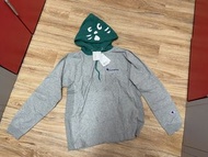 [清貨大減價：$250］Ne-net nya x Champion 驚訝貓灰色長袖衞衣