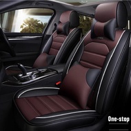 Gối Tựa Lưng Gáy Ghế Xe G30 (Đen - Beige) Bộ 2 Gối : Gáy Lưng Cho Ô Tô Xe Hơi