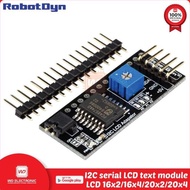 ROBOTDYN I2C SERIAL LCD MODULE FOR LCD 16x2 16x4 20x2 20x4 I2C LCD easywa53