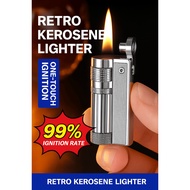 🔥Ori Austria Kerosene Lighter奥地利复古煤油打火机老式防风男7080年代仿古怀旧古董火机