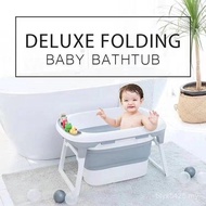 Swimming Bathtub Exclusively Supply Bucket Bucket Red Net Cross-Border Children Bath Baby Folding Ba