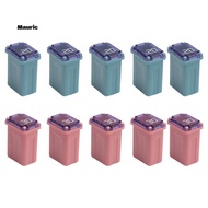 10 PCS 20Amp 30Amp Miniature Box Fuses Plastic Fuse Square Car Fuse ("Low Blow")
