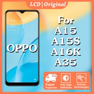 LCD Oppo A15 - A15s - A16K - A35 Touchscreen Original / Mencegah Layar Meledak / FHD Definition Kualitas Kualitas Terbaik