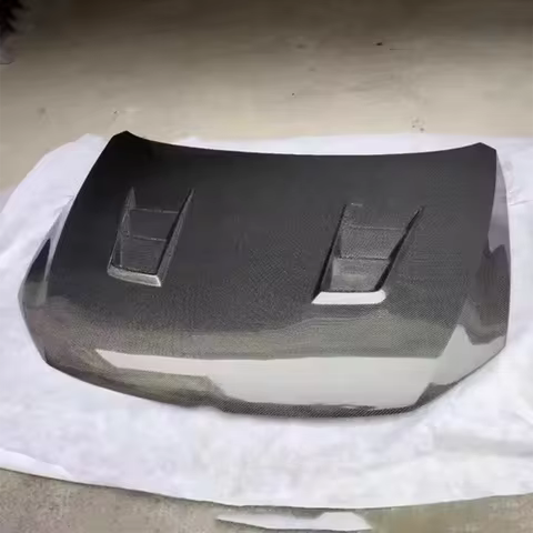 Real Carbon Fiber Fibre Hood for VW Volkswagen MK 6 6.5 Jetta，True factory fitment