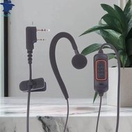 [miqin] 1Pcs Two Way Radio Accessories Headset Micearphone For BaoFeng 888S 5R UV-5R UV-5RH UV-21 PR
