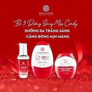 Bộ 3 Sản Phẩm Dưỡng Trắng Da Mờ Thâm, Sạm, Nám, Tàn Nhang MISS CANDY Giúp Tái Sinh Làn Da Gồm: Serum