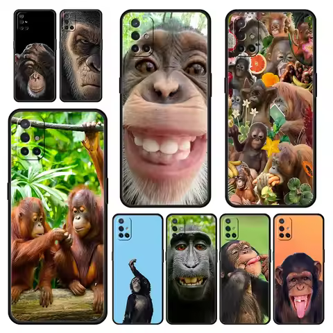 Monkey Phone Case For OnePlus 13 12 11 10 9 8 7T Pro 13R 12R 10R 9RT 8T Nord N200 N30 2T CE 2 3 5G L