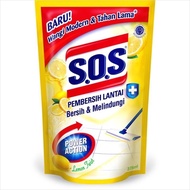 SOS Pembersih Lantai Lemon Reffil 375 ml