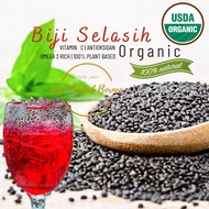 Organic Biji Selasih | Organic Basil Seed