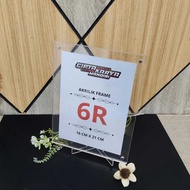 8R Magnetic Photo Frame Acrylic Material 2 mm