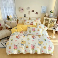 NEW DESIGN Cadar & Selimut Cartoon All Size Fitted bedsheet & Comforter bedsheet set