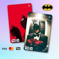 BATMAN TNG - TOUCH N GO STICKER CARD / SPIDERMAN ATM CARD STICKER COVER, TNG CARD, ATM CARD