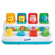 Kidoozie Pop ‘n Play Animal Friends, Pop Up Activity Toy for Learning Colors, Numbers, Animal Names 