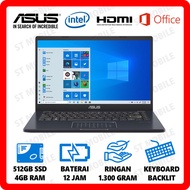 Laptop Notebook Asus RAM 4GB SSD 512GB Laptop Murah Baru Garansi Resmi