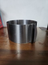 不鏽鋼 可調節式蛋糕圈/可伸縮 不鏽鋼圓形慕斯圈/蛋糕烘焙模具/蛋糕模/慕斯模/mousse cake mold/加購其他廚房用品可議價