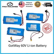 Gotway 60V Rechargeable Lithium ion Li-ion Battery for Electric Unicycle Replacement Got Way Unicycl