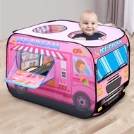 【COD】Tenda Bermain Anak-anak /Tenda Lipat Truk Pemadam Kebakaran Mobil Polisi Rumah Permainan /Tenda