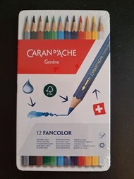 Caran d'ache 水溶性顏色筆
