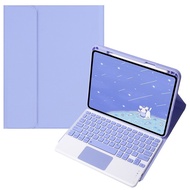 For iPad 10th Gen iPad 11 A16 Case with Touchpad Keyboard Cover Pen Slot For 10.2'' iPad 7th/8th/9th