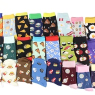 Harajuku Funny Socks Food Hamburg/Pizza/Sushi Cute Socks Women funny Milk Creative Life Socks