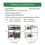 ■【】NETEL  Under Sink Rack / kitchen organiser/Kitchen Shelf Storage / Spice Organzier / Kitchen Cabi