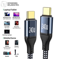 USB Type C Super Fast Charging PD 3.1 240W 1.5M Charger Cable