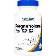 Nutricost Pregnenolone Supplement 120 Capsules Master Hormone Precursor Supports Cognitive Function 