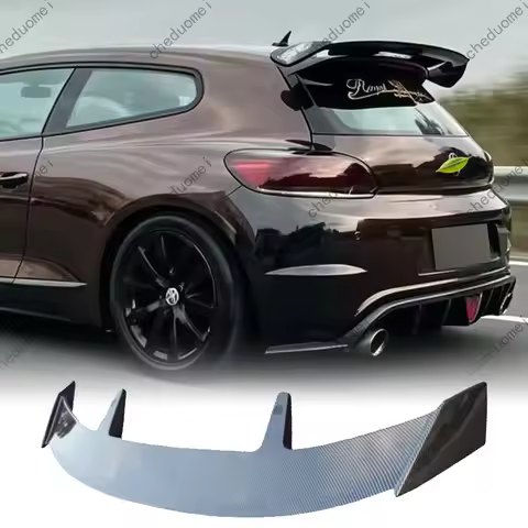 AE Style Roof Spoiler, For 2009‑2017 Volkswagen Scirocco, Rear Window Top Wing Exterior Modification