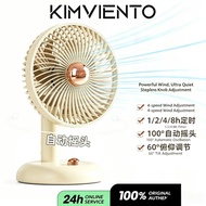 KIMVIENTO F54 6 Inches 10000mah Fan USB Rechargeable Portable Four-Speed Noiseless Fan