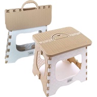 Folding Step Stool Anti Slip Compact Plastic Foldable Step Stool Holds Up to 300 lbs,12 inches, 30cm
