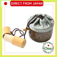Tea utensils round-shaped tea package [12φ x 8.6cm] (7-913-17) restaurant ryokan Japanese tableware 