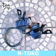 SHIFTER SHIMANO DEORE M6000 3 x 10 Speed Sepeda Sparepart Termurah