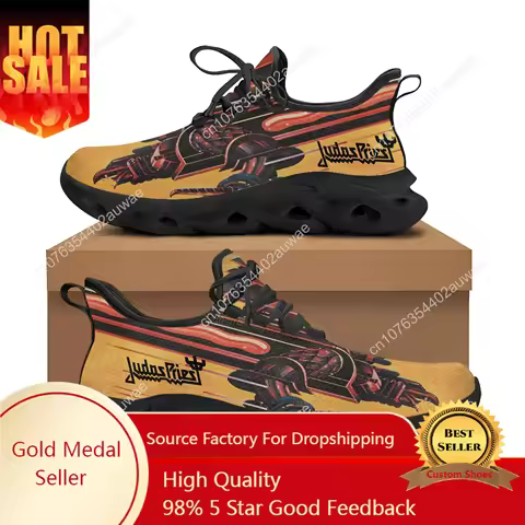 Judas Priest Heavy Metal Rock Band Sports Shoes Mens Womens Teenager Kids Children Sneakers Custom H