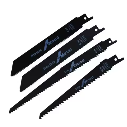 1/4pc Reciprocating Saw Blades High Carbon Steel Wood Pruning Saw Blades For Plastic Pipe Metal Cutt