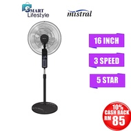 Mistral Stand Fan 16"  MSF1682 MSF-1682