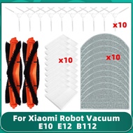 Xiaomi Robot Vacuum E10 / E12 / B112 / C103 Robot Vacuum Cleaner Accessories Roller Main Side Brush Hepa Filter Mop Cloth Spare Part