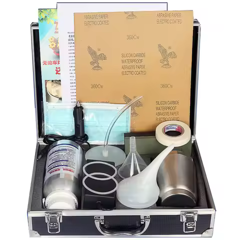 Car Headlight Polish Kit 800g Car Headlight Renovation Kit Refurbishmen Repair Hydrophobic Headlight