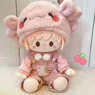 40cm Baby Clothes Cute Pet Overalls Baby Clothes 40cm Doll Clothes Set Seated Cotton Doll Overalls I