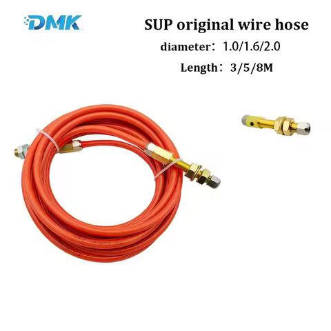 DMK CQWY Gefasst original Fiber laser special wire feeding hose 3M/5M For Laser hand welding machine