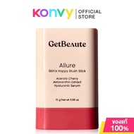 GetBeaute Skin's Happy Blush Stick 16g เก็ตโบว์เต้ บลัชสติ๊ก #Allure