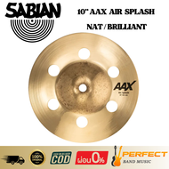 ฉาบกลองชุด SABIAN 10” AAX AIR SPLASH NAT / BRILLIANT * กรุณาสอบถามก่อนสั่งซื้อ *