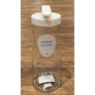 LocknLock Plastic Water Bottle 813 WHT Size 1.2 Liters