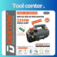 MÁY RỬA XE DEKTON DK-CWR2350C XÁM - CHỈNH ÁP 2350W / 150BAR  DÂY XỊT 10M - HÀNG CHÍNH HÃNG