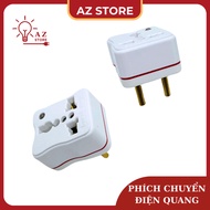 White Dien Quang DQ UA2A conversion plug converts 2 pins to 3 pins