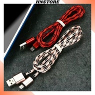 D12 Umbrella Covered Charging Cord, Super Durable Umbrella Material, Length 1m, 2m, 3m For All Phone