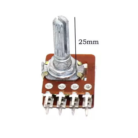 1pcs New TW WH148 25mm 50KBX2 100KBX2 Double link 8pins Linear Potentiometer Pot Single Joint for Ar